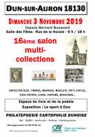 16ème salon multi-collections à Dun sur Auron