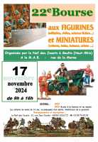 22e Bourse aux Figurines (militaires, civiles, science-fiction...) et Miniatures(voitures, trains..)