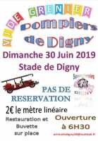 Vide grenier annuel des Sapeurs Pompiers de Digny