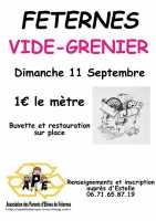 Vide-grenier de l'APE de Féternes