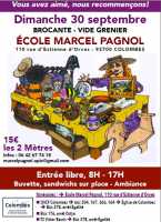 VIDE-GRENIERS COLOMBES ECOLE MARCEL PAGNOL