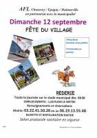 réderie et fête de village à Chaussoy Épagny Hainneville