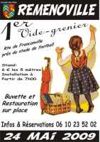 1er vide-greniers de Remenoville