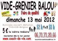 Vide grenier BALOU