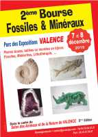 2 ème bourse Minéraux, Fossiles et Lithothérapie de Valence (Drome)