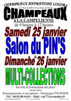 Salon du Pin's à CHAMPEAUX (77) le 25/01/2020