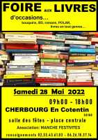 foire aux livres CHERBOURG  28 MAI 2022