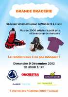 Grande braderie spéciale vêtements pour enfant de 0 à 4 ans.