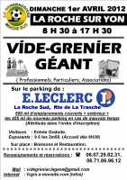 GEANT VIDE GRENIER DU 01 04 2012