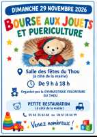 Bourse aux jouets et puericulture