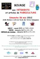 Bourse aux vêtemenst et articles de puériculture
