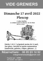 Vide-greniers du Basket à Plescop – 17 avril 2022