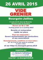 Vide grenier du Secours Catholique