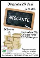 Vide grenier. Brocante