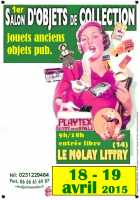 LITTRY- 18/19 avril - salon jouets anciens - objets pub.-