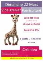 vide grenier puériculture