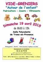 Vide grenier autour de l'enfant
