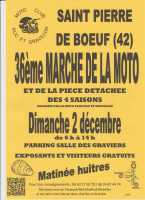 36ème marché de la moto Saint Pierre de Boeuf (42)