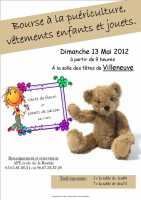 Bourse puériculture, vêtements et jouets