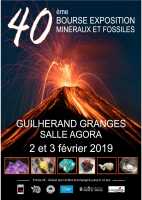 40ème Bourse Minéraux et Fossilles de Guilherand-Granges