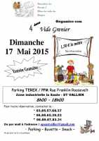 Vide Grenier 17 mai 2015 à St Vallier