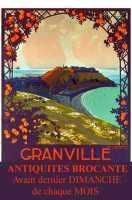 March� d'Antiquit�s Brocante mensuel de GRANVILLE (50)