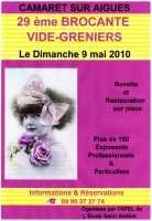 29 ème BROCANTE VIDE-GRENIERS ARTISANAT à Camaret (84850)