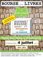 Bourse aux livres au profit intégral de Gustave Roussy