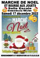 Marché de Noël et Bourse aux Jouets le samedi 17 décembre 2022