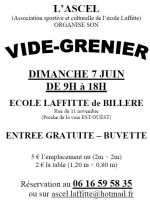 Vide-grenier Ecole LAFFITTE