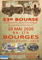 33ème BOURSE aux monnaies, cartes postales et autres collections de Bourges