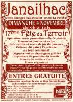 17° FETE DU TERROIR ET VIDE-GRENIERS D'AUTOMNE
