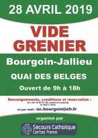 Vide Grenier du Secours Catholique de Bourgoin-Jallieu