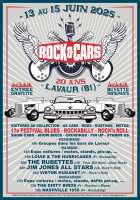 Festival  ROCK?&?CARS ? Lavaur (81) du 13 au 15 juin 2025