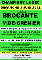 brocante-vide grenier de l'amicale champignoise