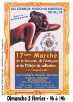 17�me MARCHE  NANTAIS DE LA BROCANTE DE L ANTIQUITE ET DE L OBJET DE COLLECTION