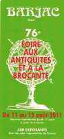 83ème FOIRE AUX ANTIQUITÉS ET À LA BROCANTE - BARJAC (GARD)