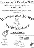 bourse aux jouets et puériculture