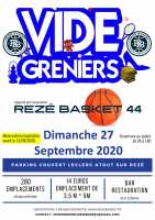 Vide-greniers de rentrée du Rezé Basket 44 - ANNULE