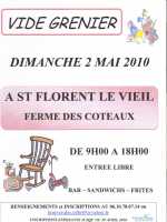 Vide grenier * st florent le vieil * ferme des côteaux