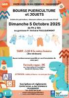Bourse puericulture et jouets