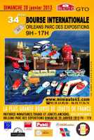 34ème Bourse Internationale d'Echanges de Voitures Miniatures, Trains, et Jouets Anciens