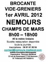 BROCANTE - VIDE-GRENIERS