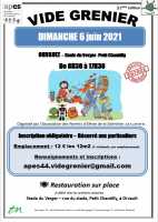 12ème VIDE-GRENIER APES, Dimanche 6 juin 2021 à Orvault
