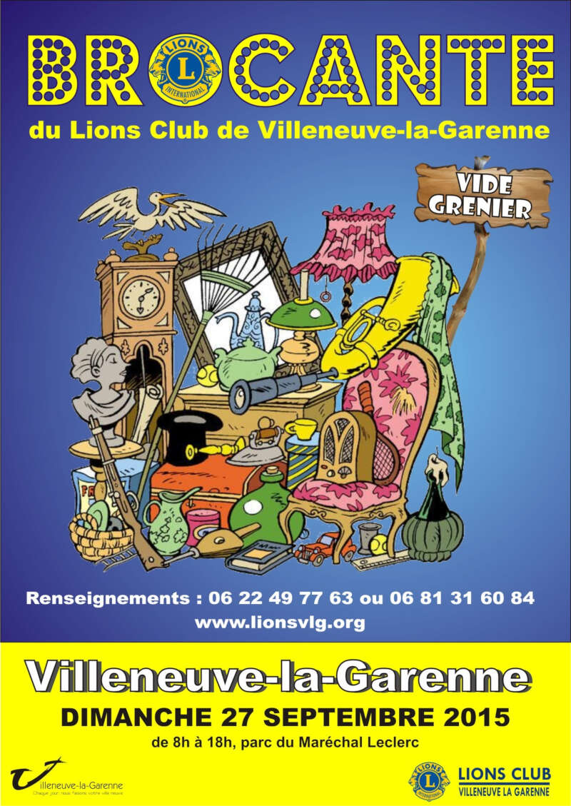Brocante vide grenier à Villeneuve-la-garenne Vide-greniers 92 Brocante vide grenier à Villeneuve-la-garenne Vide-greniers 92