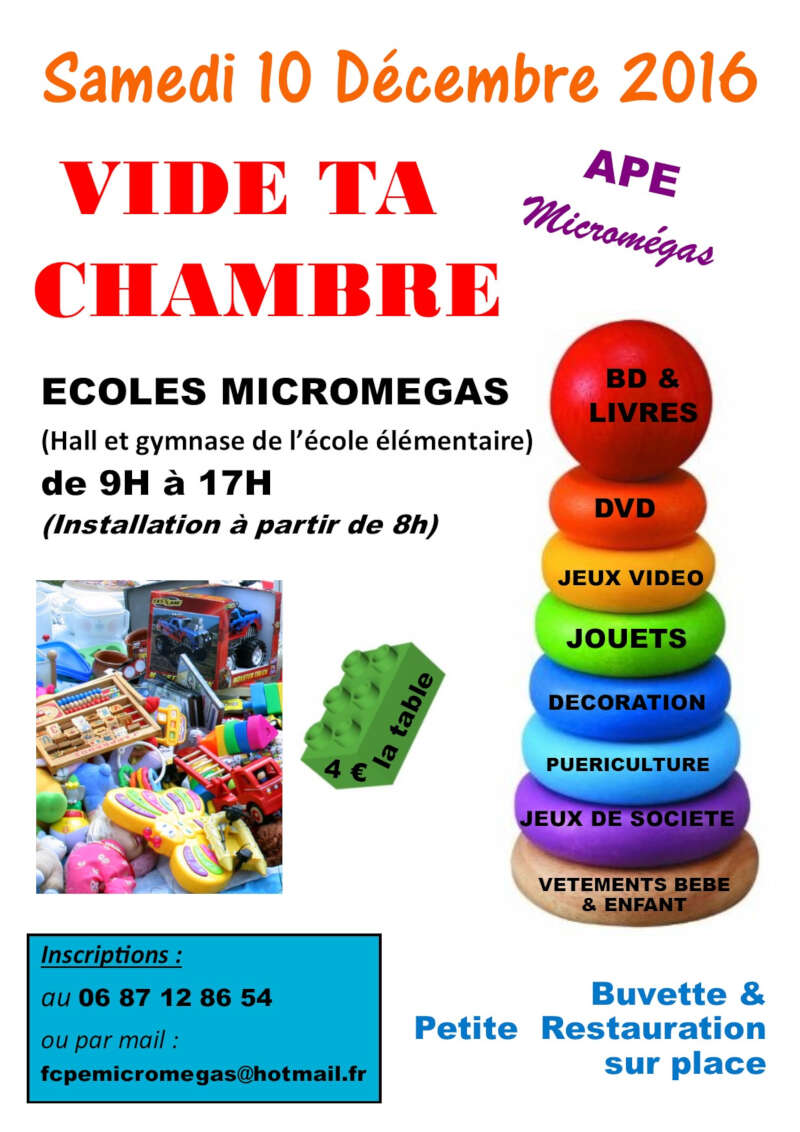 VIDE TA CHAMBRE à Poitiers Videgreniers 86